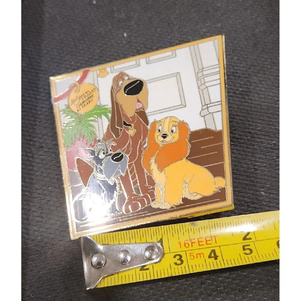 Preproduction Disney Pin LADY TRUSTY‎ JOCK DOGS TRAMP PP Proof